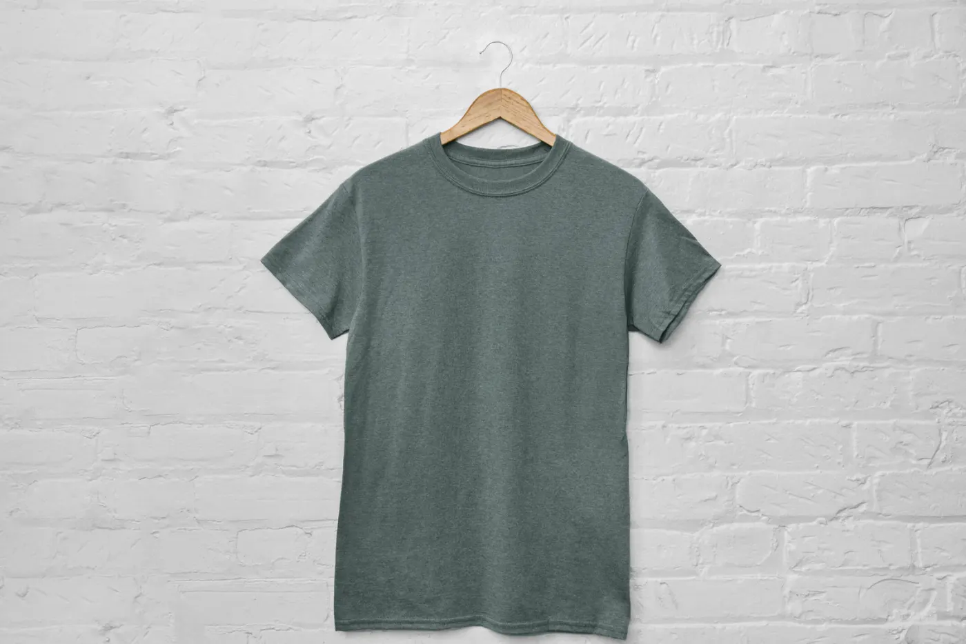 Remera de algodón Gris