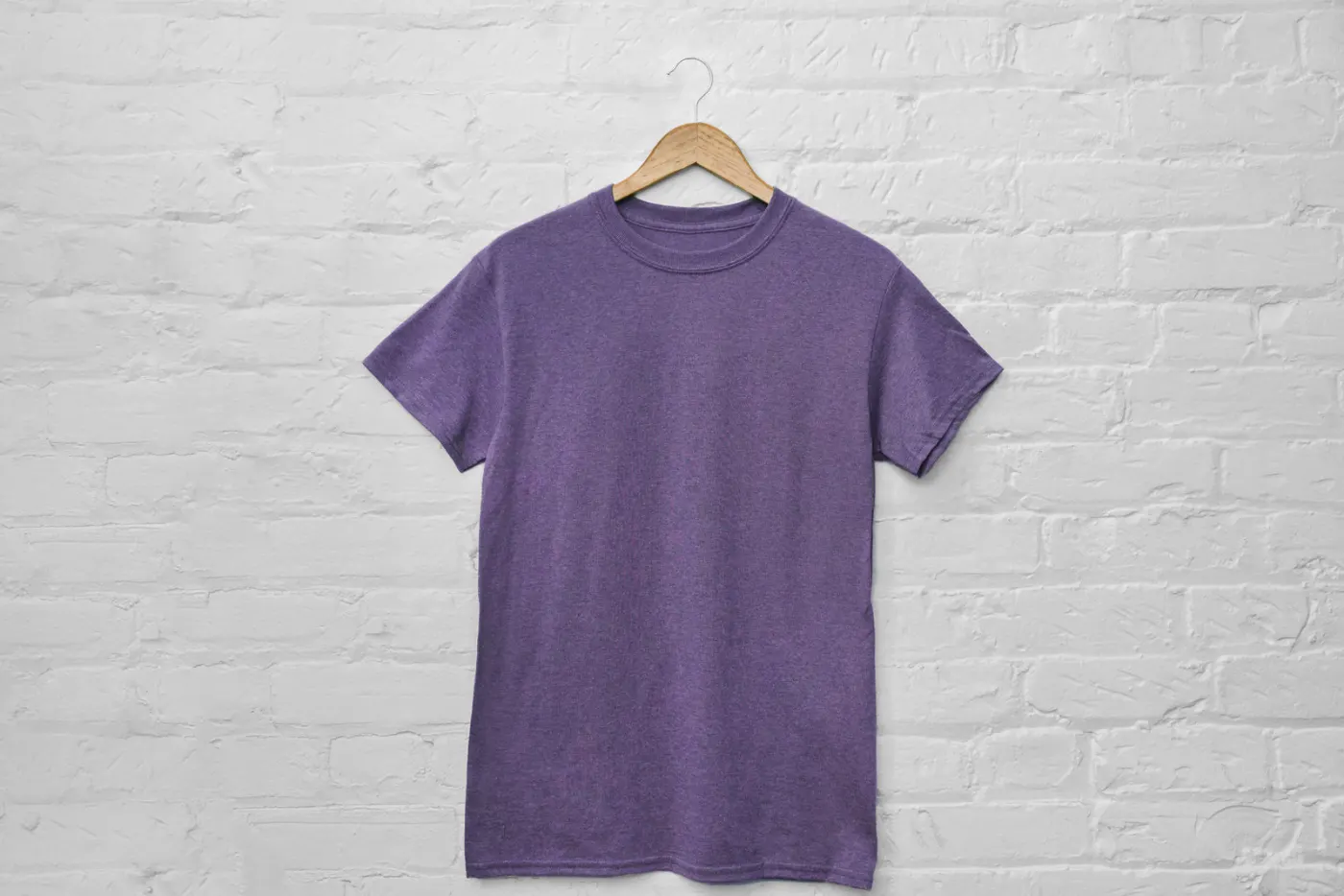 Remera de algodón Violeta